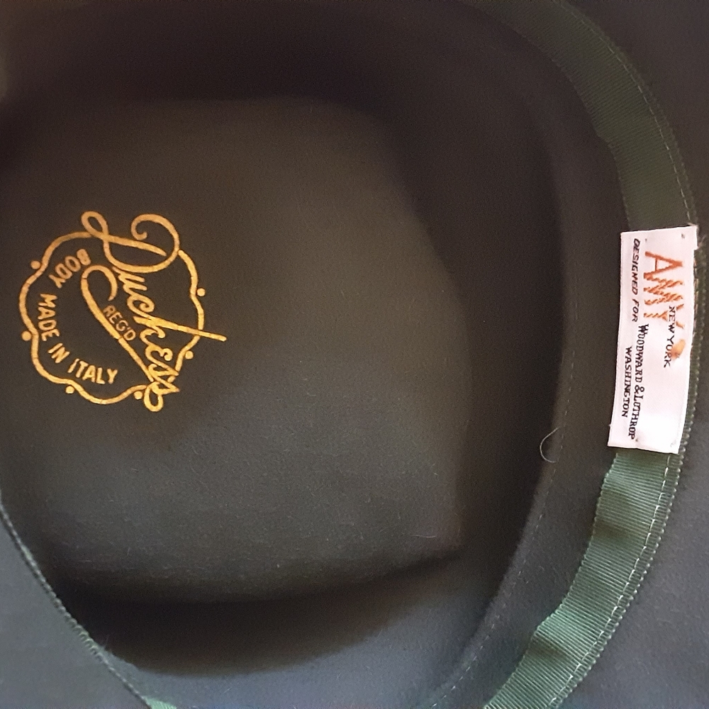 1960's Duchess of Italy bucket hat w/ bow - Picture 5 of 8